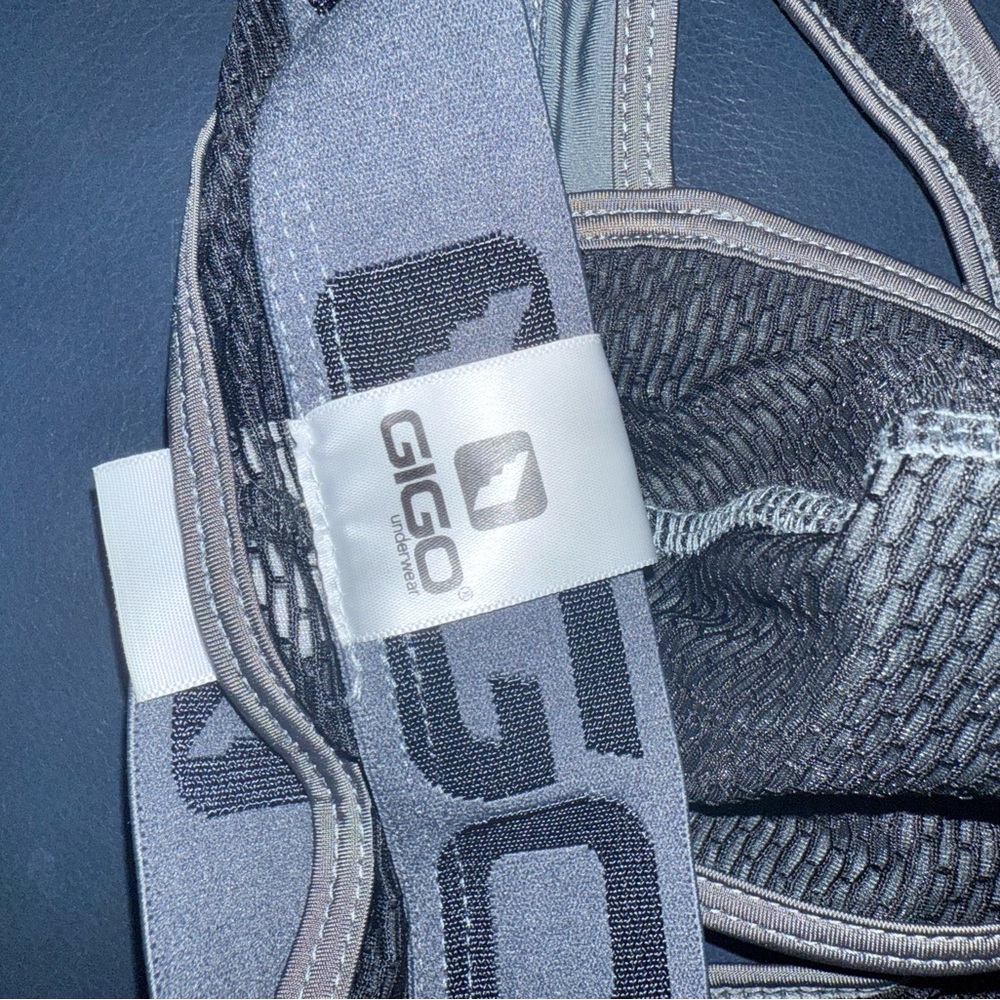 GIGO Sporty Gray Jock Briefs with Breathable Mesh Design - Picture 3 of 7